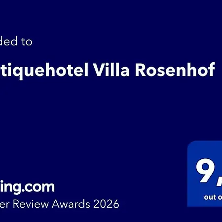 Boutiquehotel Rosenhof 호텔 바덴바일러